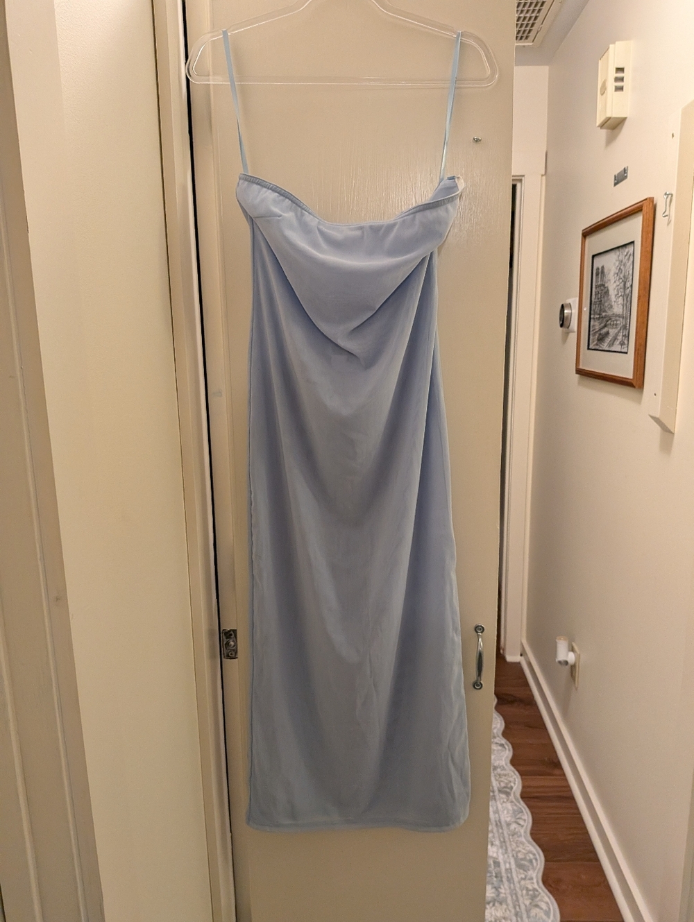 NWT Miaou Lila Baby Blue Mesh Dress XL